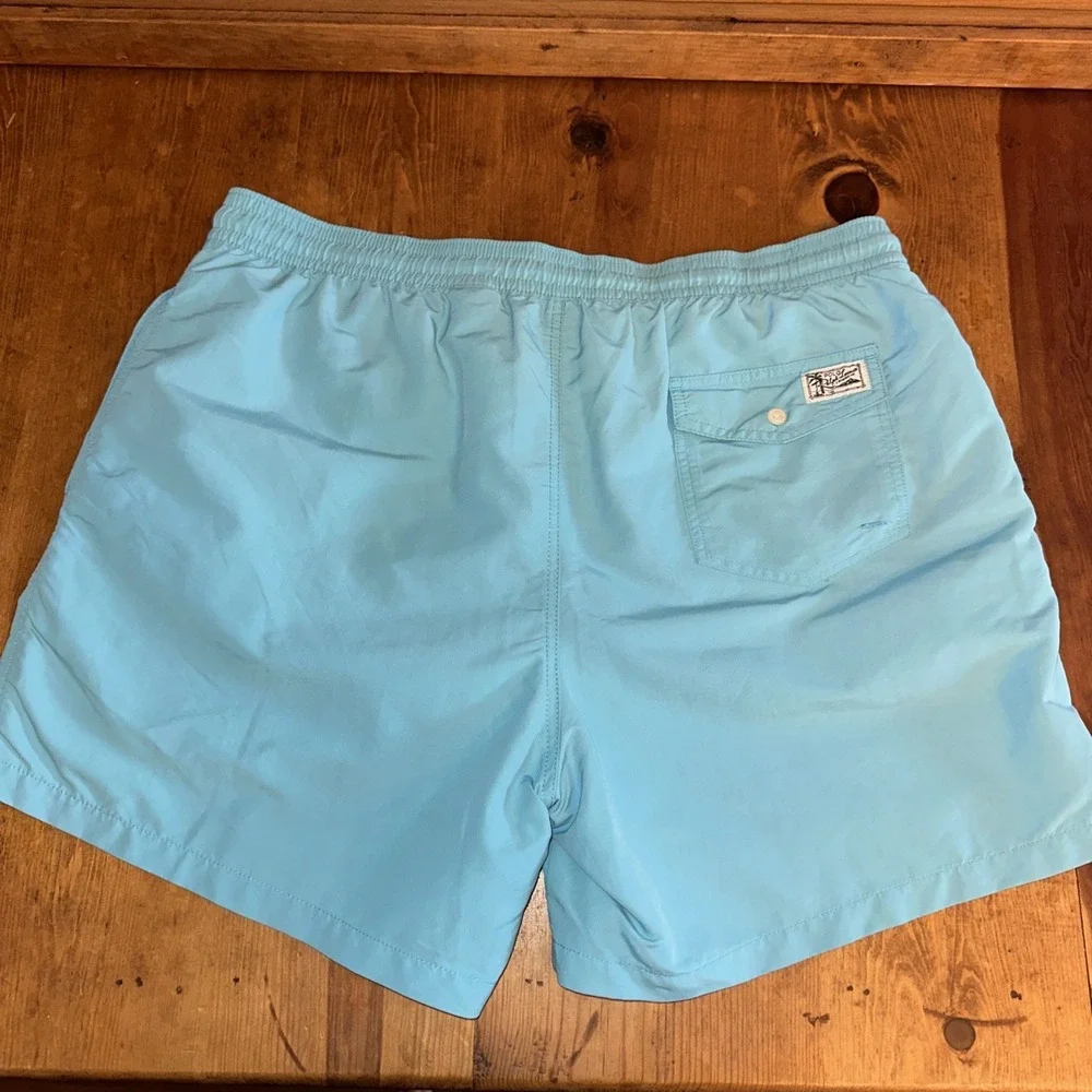 Polo Ralph Lauren Men's Pony Traveler Surf Board Swim Trunks Shorts 2XL